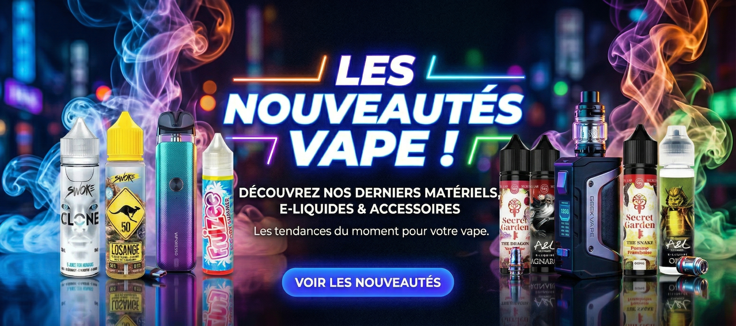 Boostez votre expérience de vape
